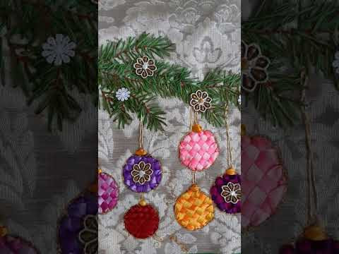 Новогодние вышивки лентами Новогодние вышивки лентами