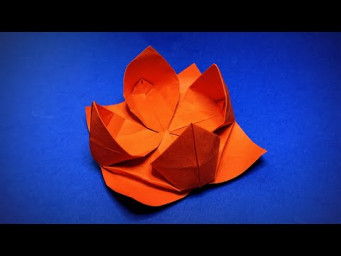 Origami Flower | How to Make a Paper Flower | Origami Lotus | Easy Origami ART Paper Crafts