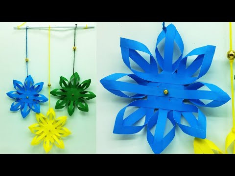 Christmas Wall Decor | Christmas Snowflake Making Ideas | Paper Snowflakes | DIY Christmas Crafts Christmas Wall Decor | Christmas Snowflake Making Ideas | Paper Snowflakes | DIY Christmas Crafts