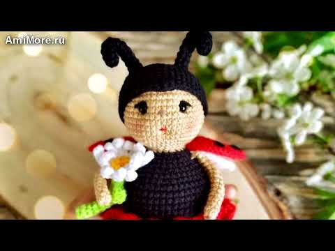 Амигуруми: схема Божья коровка. Игрушки вязаные крючком - Free crochet patterns. Амигуруми: схема Божья коровка. Игрушки вязаные крючком - Free crochet patterns.