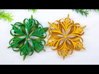 How to Make Perfect Paper Snowflakes ❄️ Easy DIY Christmas Decorations ❄️ Dollar Tree DIY