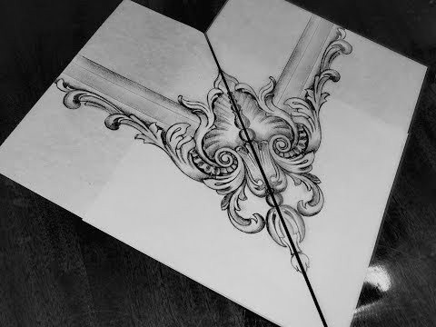 Рисунок карандашом.°узор для фоторамки. Резьба по дереву Рисунок карандашом.°узор для фоторамки. Резьба по дереву