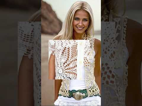 Чудесные идеи #shotrs #crochet #fashion