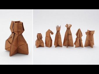 CHESS ORIGAMI - PAWN ♙ (Jo Nakashima)