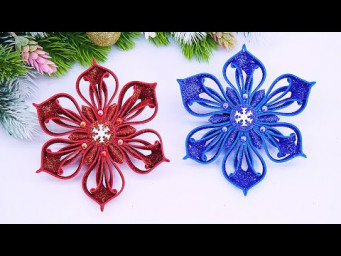 Handmade Snowflakes for Christmas Decoration Ideas ❄️ DIY Holiday Crafts
