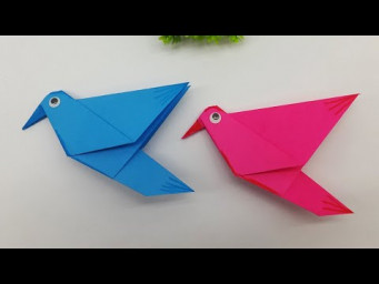 Easy Origami Bird | DIY Paper Bird Tutorial | Paper Moving Toys