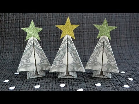 My MONEY CHRISTMAS TREE 2022 | Nice Dollar Origami Gift | Tutorial DIY by NProkuda