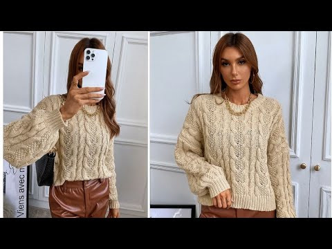 ШИКАРНО! ТРЕНДОВЫЙ ДЖЕМПЕР ОТ SHEIN ШИКАРНО! ТРЕНДОВЫЙ ДЖЕМПЕР ОТ SHEIN