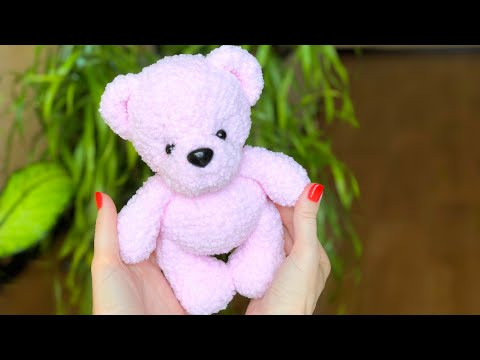 Мишка крючком из Alize softy plus. Мастер-класс. Часть 1 Мишка крючком из Alize softy plus. Мастер-класс. Часть 1