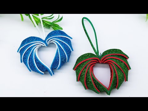 Christmas Heart Ornaments ~ Christmas Tree Ornaments ~ Christmas Decorations Ideas ~ DIY Xmas Crafts Christmas Heart Ornaments ~ Christmas Tree Ornaments ~ Christmas Decorations Ideas ~ DIY Xmas Crafts