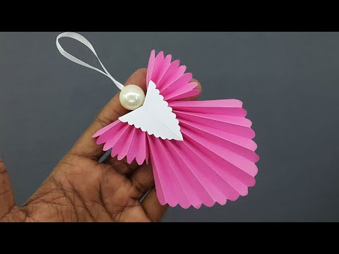 DIY Christmas Angel with Paper | How To Make Paper Angel for Christmas | Christmas Tree Ornaments DIY Christmas Angel with Paper | How To Make Paper Angel for Christmas | Christmas Tree Ornaments