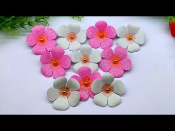 Beautiful Mini Flower Making at Home - How to Make Flower - Home Decoration Craft - Decorate With Me
