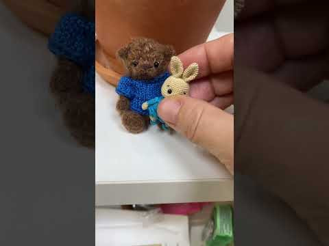 Мини амигуруми из мулине. Хотите себе такого? #амигуруми #вязаниекрючком #вязаниеигрушек #зайчик Мини амигуруми из мулине. Хотите себе такого? #амигуруми #вязаниекрючком #вязаниеигрушек #зайчик