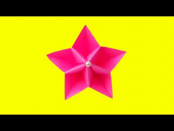 Звезда К 9 МАЯ ДНЮ Победы!!! звезда из бумаги в технике оригами