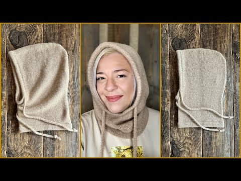 Капюшон спицами. МК. 1 часть. Капюшон спицами. МК. 1 часть.