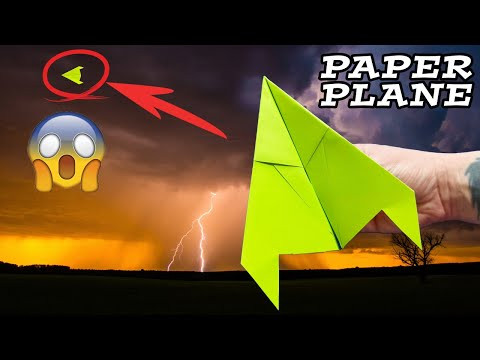 How to Make a Paper Airplane Fighter Jet That FLIES 1200 FEET! How to Make a Paper Airplane Fighter Jet That FLIES 1200 FEET!
