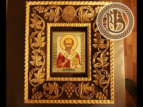 Резьба по дереву Сборка киота Резьба по дереву Сборка киота