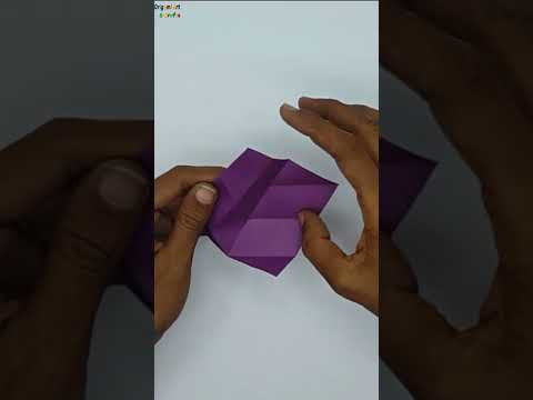 Christmas Star - Learn How to Make Origami Star #shorts #short