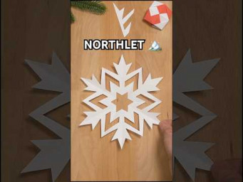 MAGICAL NORTHLET SNOWFLAKE: CUTTING MASTERCLASS INCLART #cristmasdecor