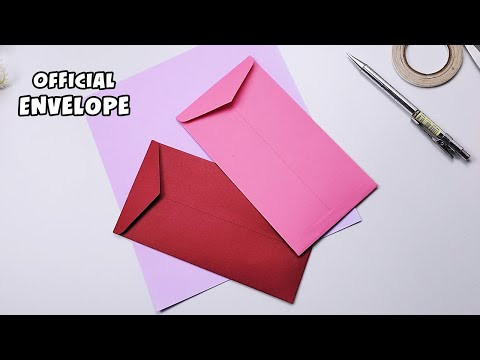 How to Make an Official Envelope Complete Tutorial How to Make an Official Envelope Complete Tutorial