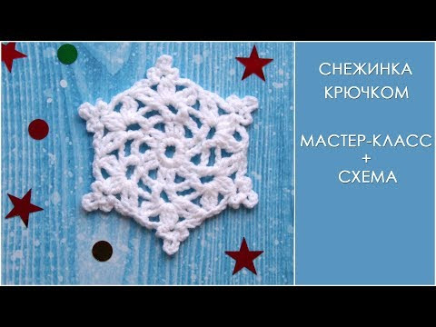 Снежинка крючком | Как связать снежинку крючком Снежинка крючком | Как связать снежинку крючком