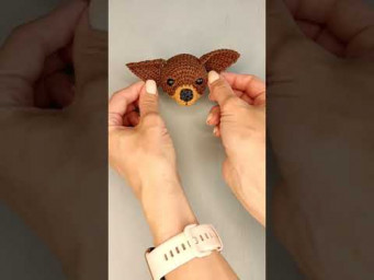 How crochet cute chihuahua dog? Use the amigurumi pattern from ToysbyAlistar ⬇️