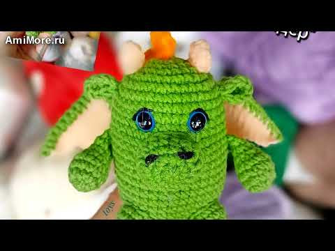 Амигуруми: схема Дракоша "Киндер" | Игрушки вязаные крючком - Free crochet patterns.