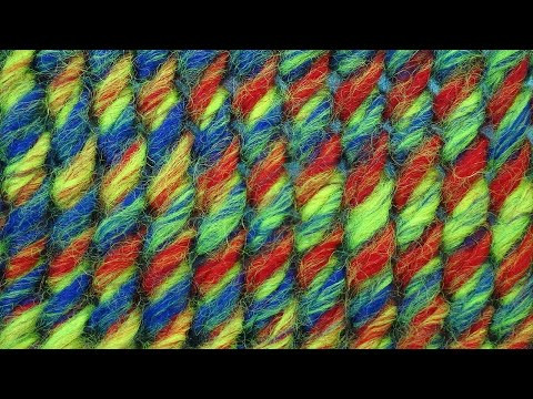 Закрученный узор - Лучшие узоры вязания спицами Закрученный узор - Лучшие узоры вязания спицами