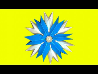 Как делать снежинки из бумаги на новый год!
