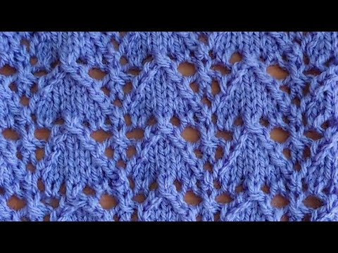 "Ажурные сердечки " . Узор спицами для туники, маечки. "Ажурные сердечки " . Узор спицами для туники, маечки.