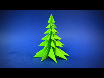 How to Make a Paper Christmas Tree | Origami Christmas Tree | DIY Christmas Decorations