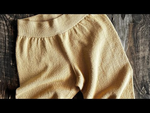 1 Вязаные ШТАНЫ. МК 1 часть. Спицами. 1 Вязаные ШТАНЫ. МК 1 часть. Спицами.