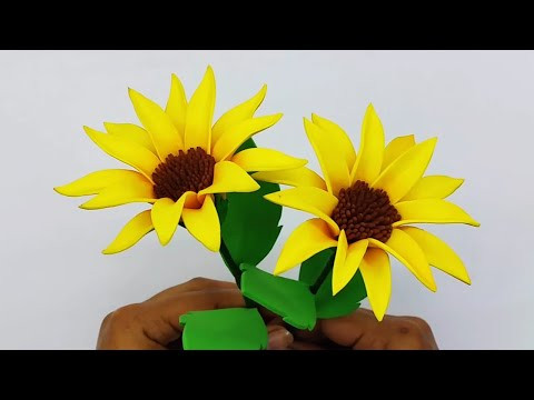 EVA Foam Paper Flowers Making Instruction EVA Foam Paper Flowers Making Instruction