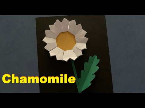 Квітка орігамі з паперу | Origami paper flower