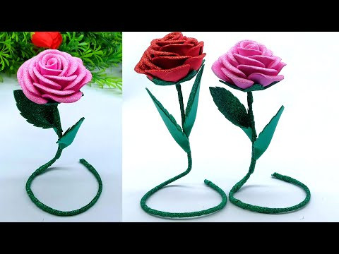 Handmade Cute Flower Showpiece - Showpiece Making At Home Easy - DIY Home Decor Handmade Cute Flower Showpiece - Showpiece Making At Home Easy - DIY Home Decor