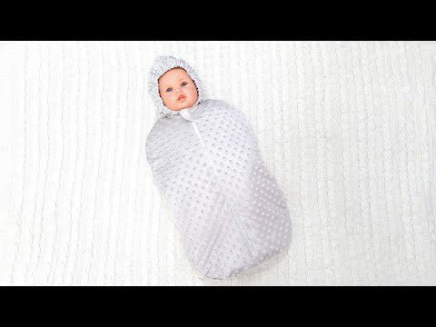 Утепленный кокон с капюшоном своими руками + выкройка Утепленный кокон с капюшоном своими руками + выкройка
