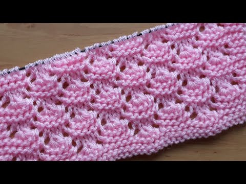 "Ажурные корзинки " Красивый узор спицами для блузы, кофточки, джемпера, жилета. "Ажурные корзинки " Красивый узор спицами для блузы, кофточки, джемпера, жилета.