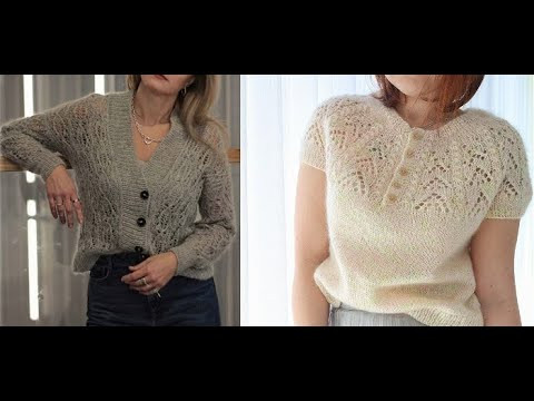 Женские модели спицами - Джемперы, жакеты, кардиганы Женские модели спицами - Джемперы, жакеты, кардиганы