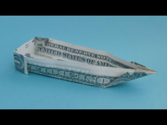 My MONEY BOAT | Simple Dollar Origami | Tutorial DIY by NProkuda