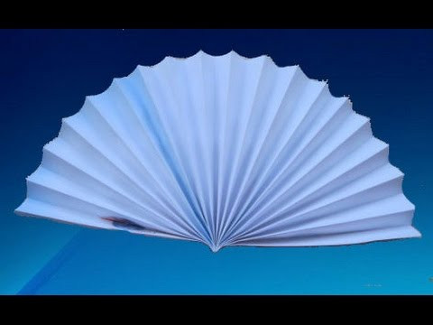 ВЕЕР. Оригами Своими Руками из Бумаги для Детей и Начинающих. Видео ВЕЕР. Оригами Своими Руками из Бумаги для Детей и Начинающих. Видео
