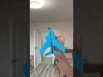 Paper Plane Flies 140 Feet Indoors &ndash; World Record Paper Airplane Test #diy #airplane #origami
