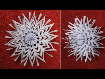 Handmade Paper Snowflakes❄️DIY Snowflake Patterns