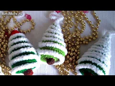 Амигуруми: схема Ёлочка на ёлочку. Игрушки вязаные крючком - Free crochet patterns.
