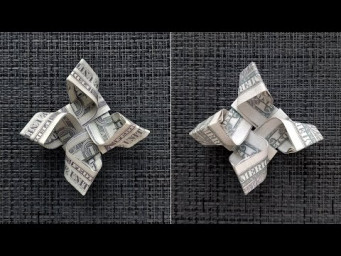 My MONEY FLOWER | Simple Dollar Origami | Tutorial DIY by NProkuda