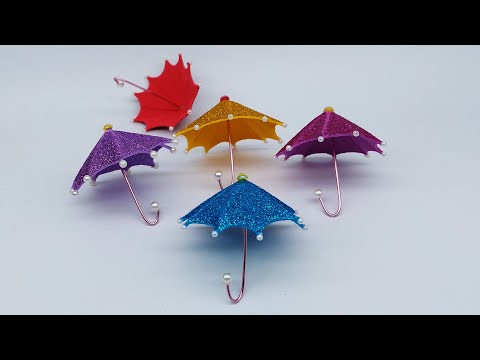 Wow!! Beautiful Umbrella | Foam Paper Toy | Umbrella Making Ideas | DIY Crafts