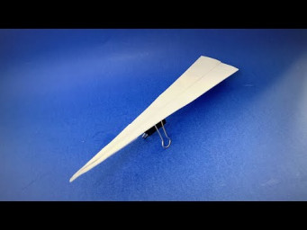 How to Make a Paper Airplane that flies like a Rocket | Origami Airplane