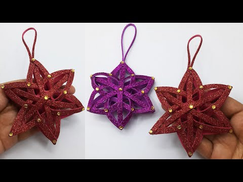 Star Christmas Ornaments 