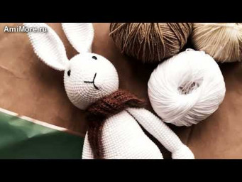 Амигуруми: схема Зайка Крош. Игрушки вязаные крючком - Free crochet patterns.