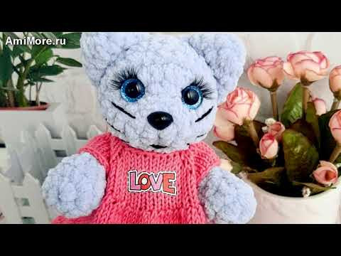 Амигуруми: схема Кошечка в платье. Игрушки вязаные крючком - Free crochet patterns. Амигуруми: схема Кошечка в платье. Игрушки вязаные крючком - Free crochet patterns.