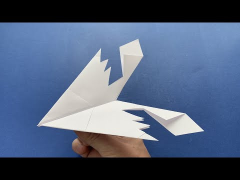 How to Make a Paper Airplane with Flexible Wings How to Make a Paper Airplane with Flexible Wings